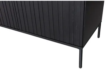 Skænk & skænk Hemlinge Sideboard 44x200 cm Svart - Opbevaring - Opbevaringsmøbler - Skænke & sideboards