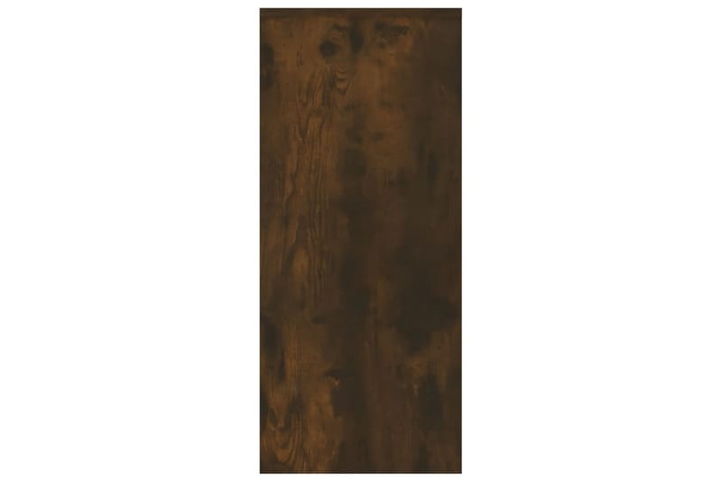 skænk 102x33x75 cm spånplade røget egetræsfarve - Brun - Skænke & sideboards