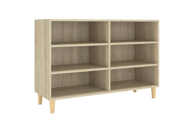 skænk 103,5x35x70 cm spånplade sonoma-eg - Brun - Opbevaring - Opbevaringsmøbler - Skænke & sideboards