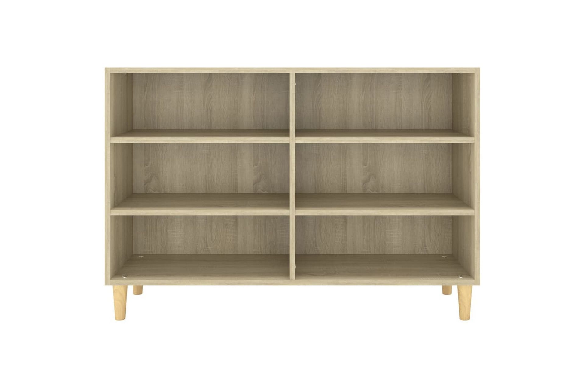 skænk 103,5x35x70 cm spånplade sonoma-eg - Brun - Opbevaring - Opbevaringsmøbler - Skænke & sideboards