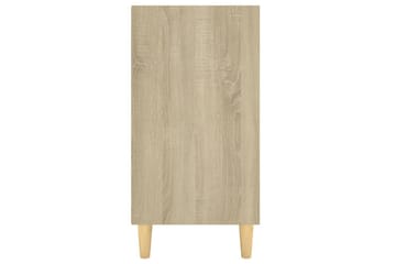skænk 103,5x35x70 cm spånplade sonoma-eg - Brun - Opbevaring - Opbevaringsmøbler - Skænke & sideboards