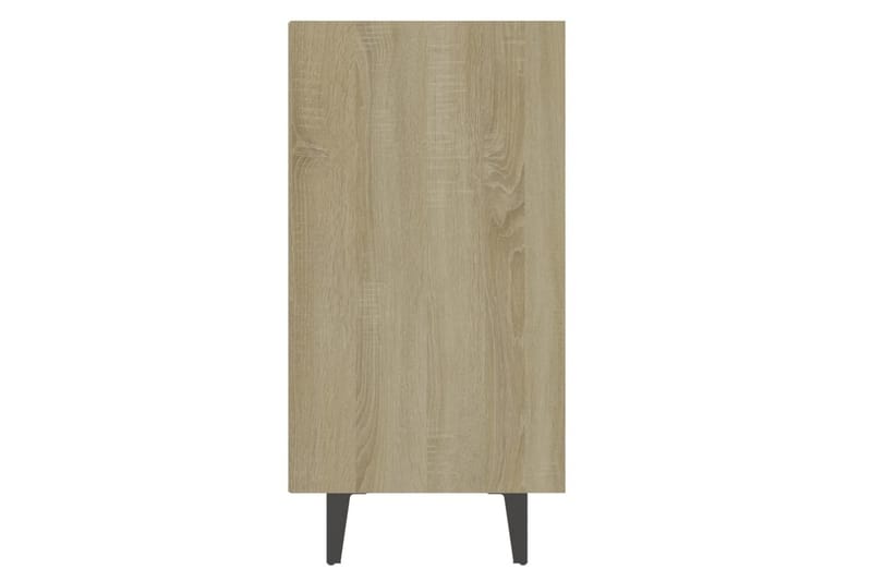 skænk 103,5x35x70 cm spånplade sonoma-eg - Brun - Skænke & sideboards