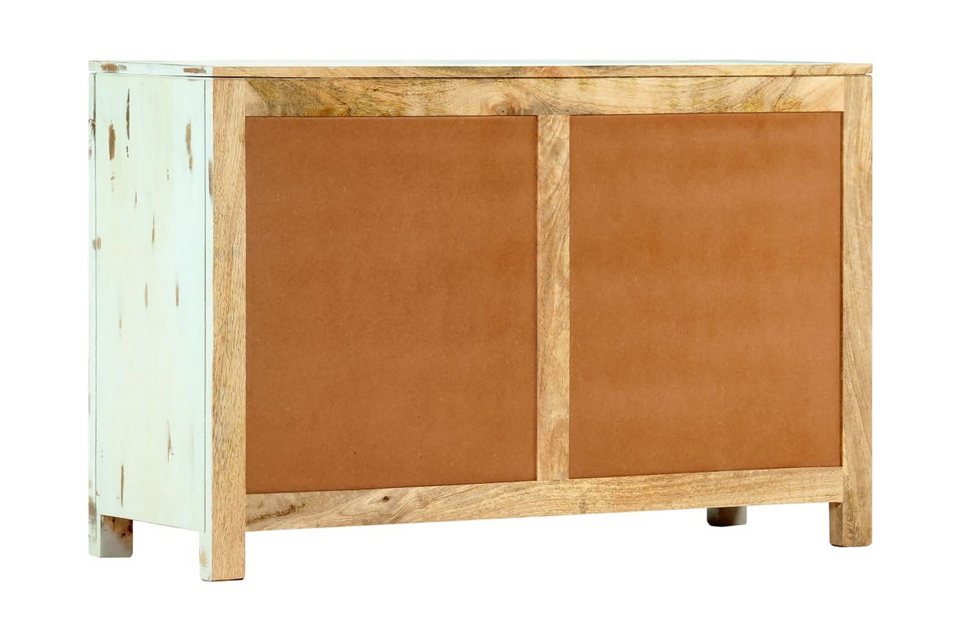 skænk 110 x 35 x 70 cm massivt mangotræ lyseblå - Opbevaring - Opbevaringsmøbler - Skænke & sideboards