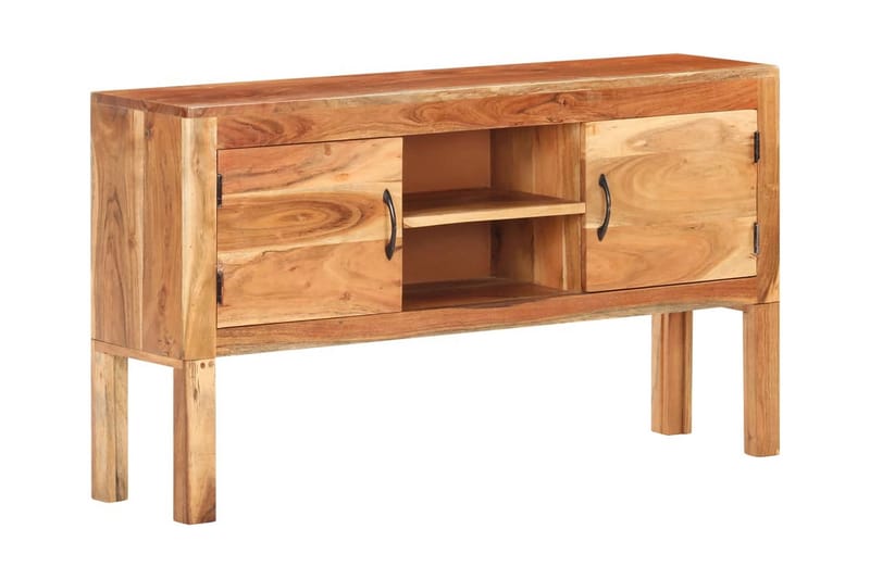 Skænk 116x30x66 cm massivt akacietræ - Brun - Skænke & sideboards