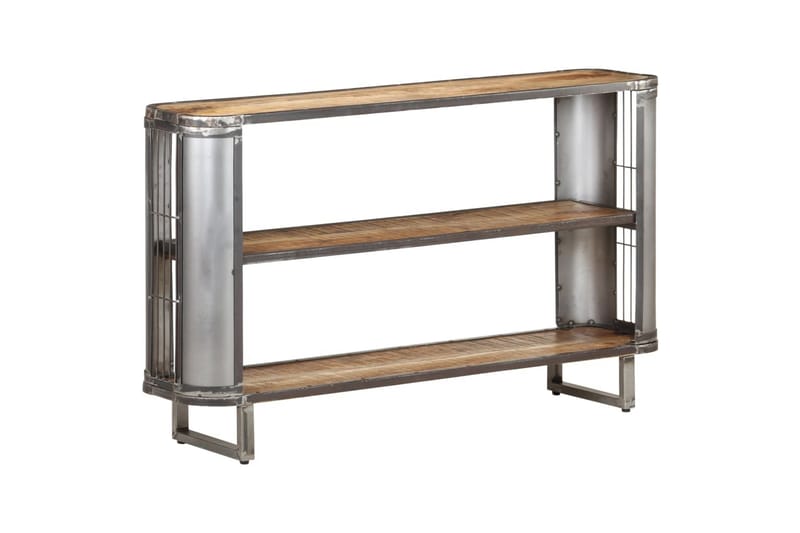 skænk 120x30x73 cm massivt mangotræ - Brun - Skænke & sideboards