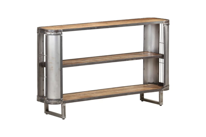 skænk 120x30x73 cm massivt mangotræ - Brun - Skænke & sideboards