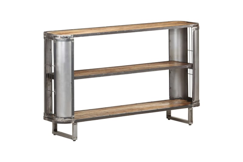 skænk 120x30x73 cm massivt mangotræ - Brun - Skænke & sideboards