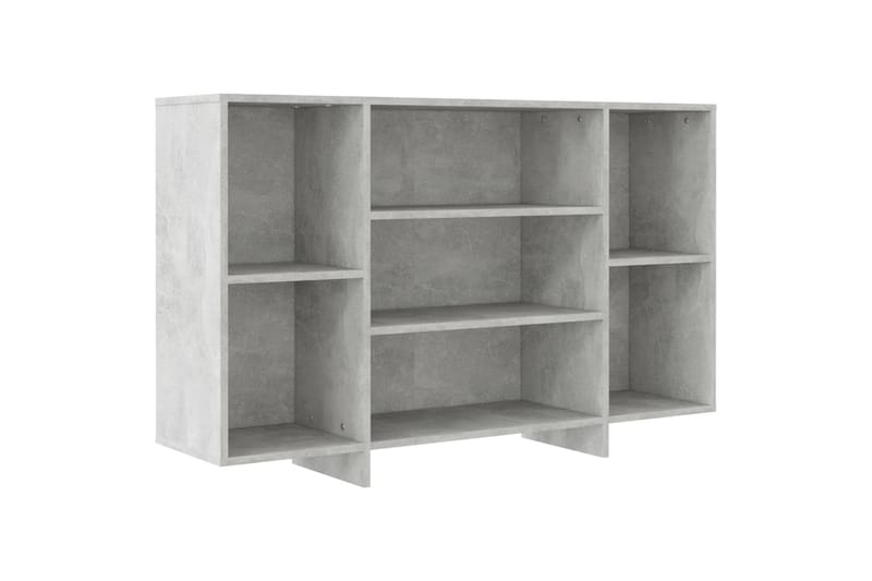 skænk 120x30x75 cm spånplade betongrå - Grå - Skænke & sideboards