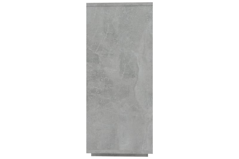 skænk 120x30x75 cm spånplade betongrå - Grå - Opbevaring - Opbevaringsmøbler - Skænke & sideboards