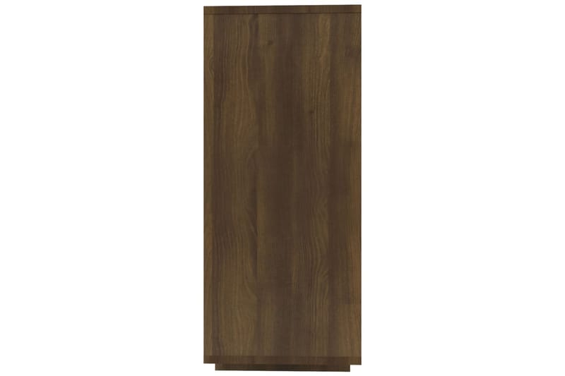 skænk 120x30x75 cm spånplade brun egetræsfarve - Brun - Skænke & sideboards