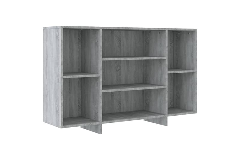 skænk 120x30x75 cm spånplade grå sonoma-eg - Grå - Opbevaring - Opbevaringsmøbler - Skænke & sideboards