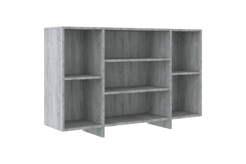 skænk 120x30x75 cm spånplade grå sonoma-eg - Grå - Skænke & sideboards