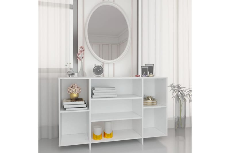 skænk 120x30x75 cm spånplade hvid - Hvid - Opbevaring - Opbevaringsmøbler - Skænke & sideboards