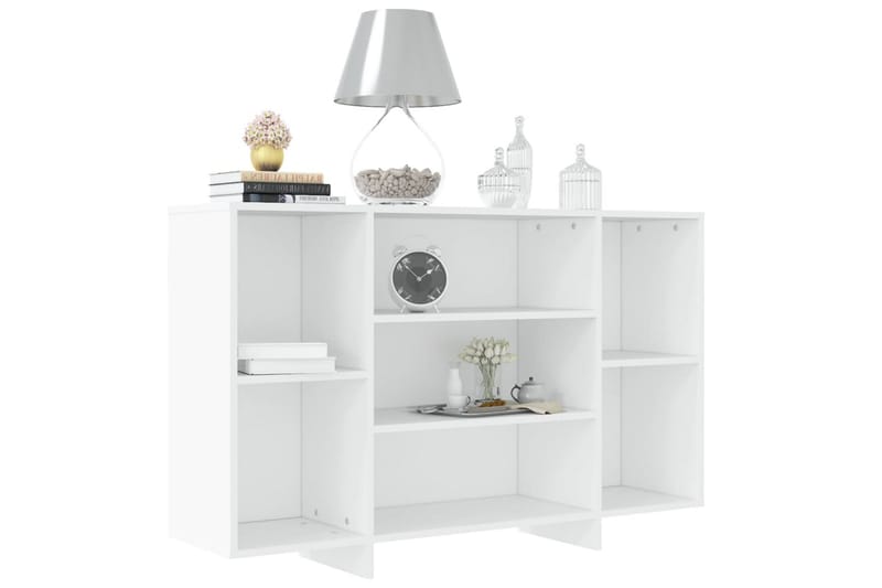 skænk 120x30x75 cm spånplade hvid - Hvid - Skænke & sideboards