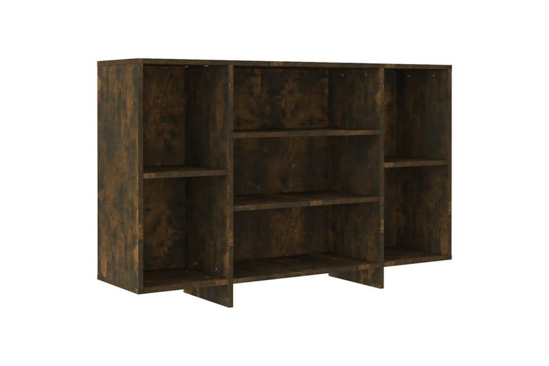 skænk 120x30x75 cm spånplade røget egetræsfarve - Brun - Opbevaring - Opbevaringsmøbler - Skænke & sideboards