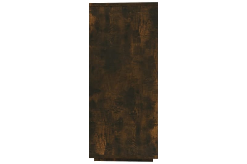 skænk 120x30x75 cm spånplade røget egetræsfarve - Brun - Skænke & sideboards