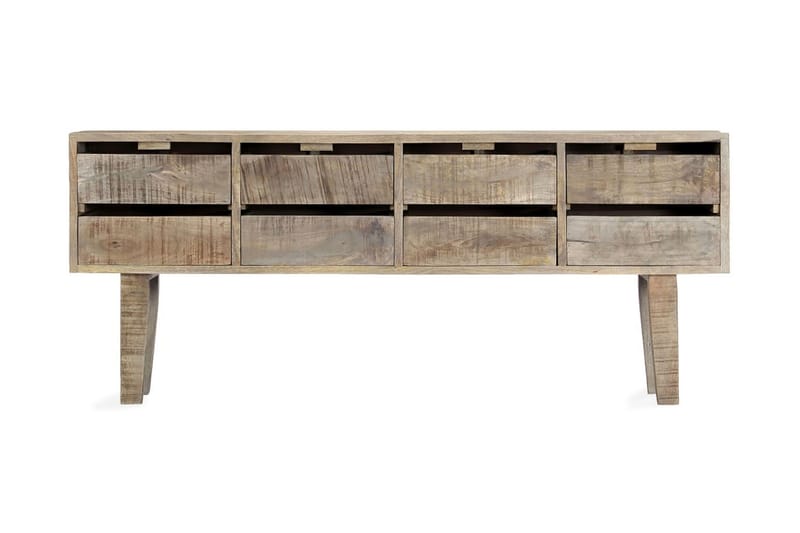 Skænk 140 X 30 X 60 Cm Massivt Mangotræ - Brun - Skænke & sideboards