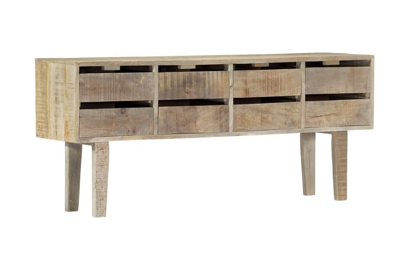 Skænk 140 X 30 X 60 Cm Massivt Mangotræ - Brun - Skænke & sideboards