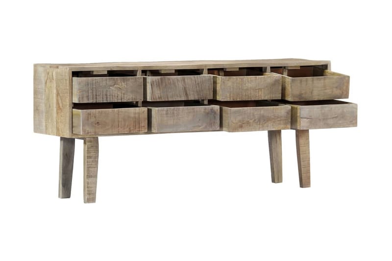 Skænk 140 X 30 X 60 Cm Massivt Mangotræ - Brun - Skænke & sideboards