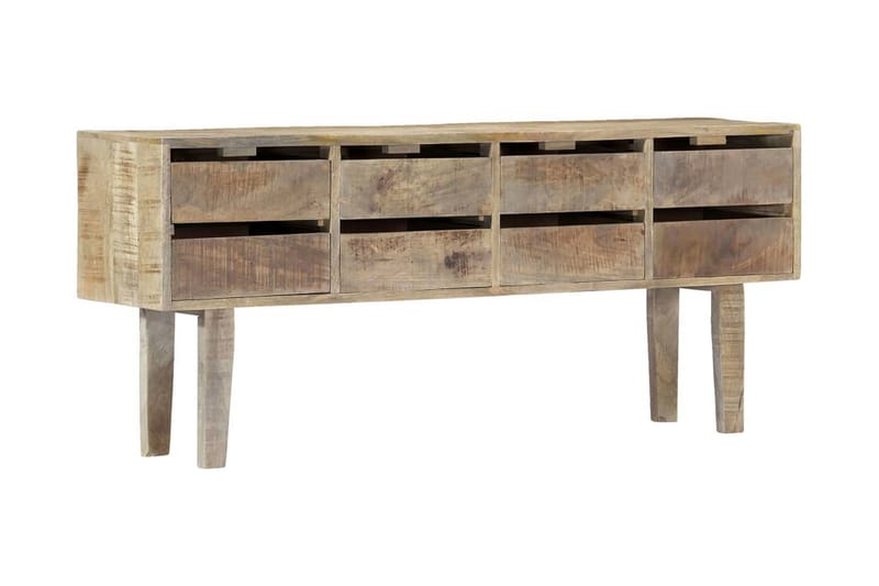 Skænk 140 X 30 X 60 Cm Massivt Mangotræ - Brun - Skænke & sideboards