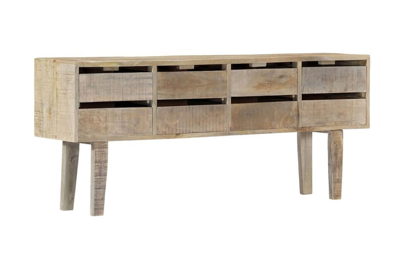 Skænk 140 X 30 X 60 Cm Massivt Mangotræ - Brun - Skænke & sideboards