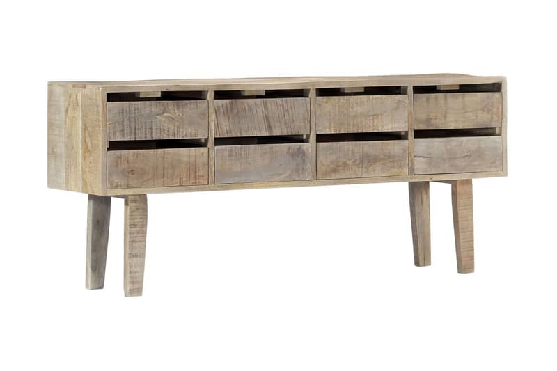 Skænk 140 X 30 X 60 Cm Massivt Mangotræ - Brun - Skænke & sideboards