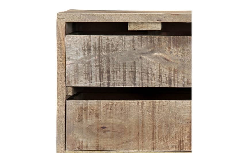 Skænk 140 X 30 X 60 Cm Massivt Mangotræ - Brun - Skænke & sideboards