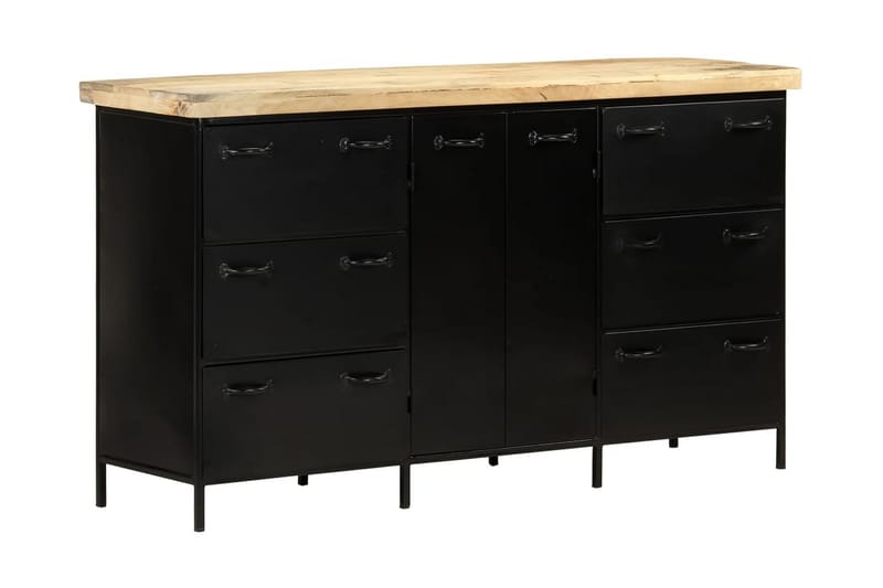 skænk 140x38x76 cm ru mangotræ - Skænke & sideboards