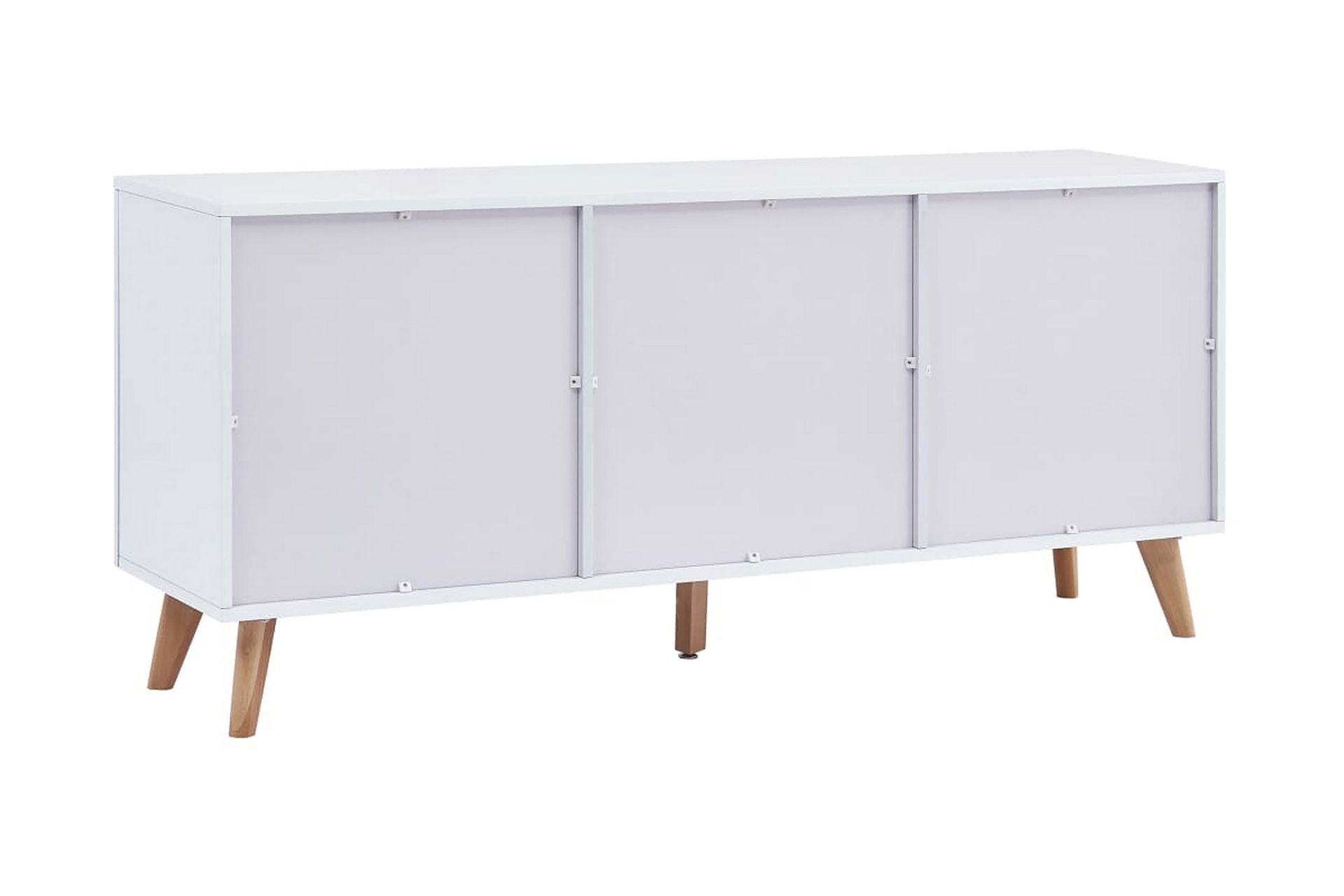 Skænk 160 X 40 X 70 Cm Mdf Hvid - Hvid - Opbevaring - Opbevaringsmøbler - Skænke & sideboards