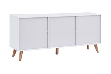 Skænk 160 X 40 X 70 Cm Mdf Hvid - Hvid - Opbevaring - Opbevaringsmøbler - Skænke & sideboards