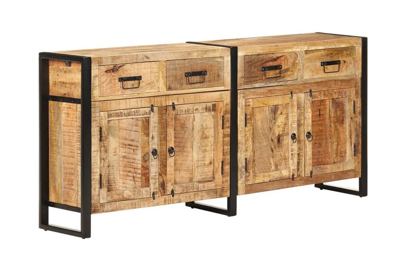 skænk 172x35x80 cm massivt mangotræ - Brun - Opbevaring - Opbevaringsmøbler - Skænke & sideboards