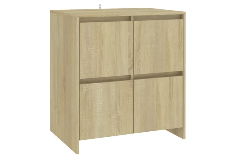 skænk 2 dele konstrueret træ sonoma-eg - Beige - Skænke & sideboards