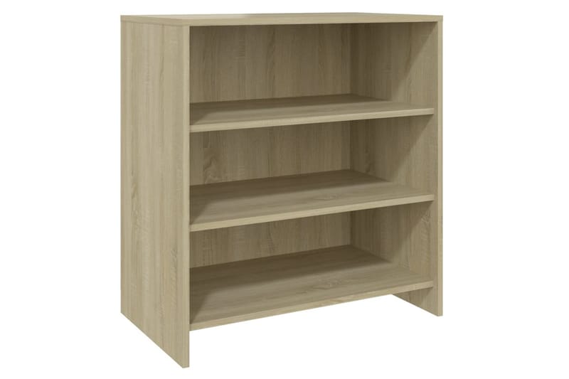 skænk 2 dele konstrueret træ sonoma-eg - Beige - Opbevaring - Opbevaringsmøbler - Skænke & sideboards