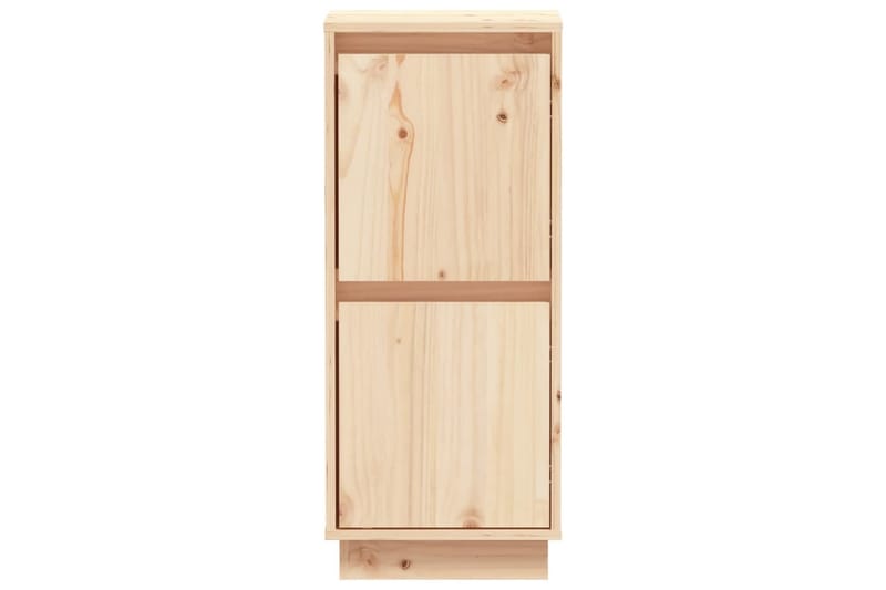 skænk 31,5x34x75 cm massivt fyrretræ - Brun - Opbevaring - Opbevaringsmøbler - Skænke & sideboards