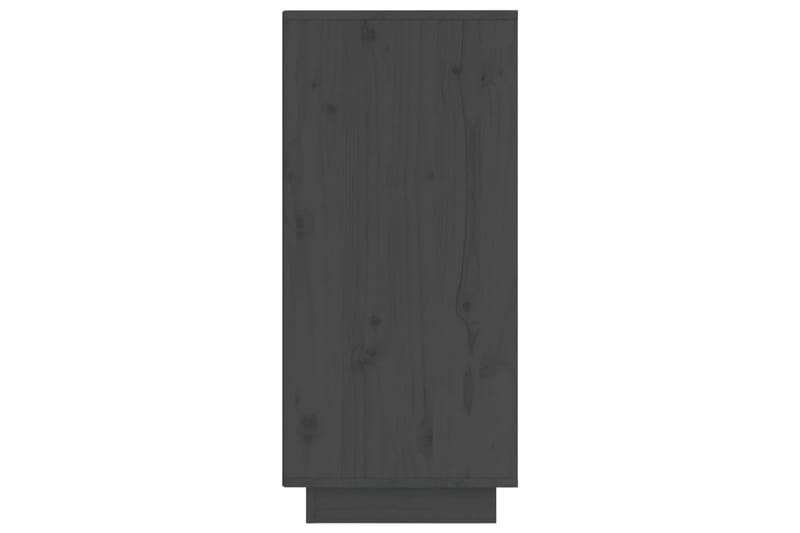 skænk 31,5x34x75 cm massivt fyrretræ grå - Grå - Skænke & sideboards