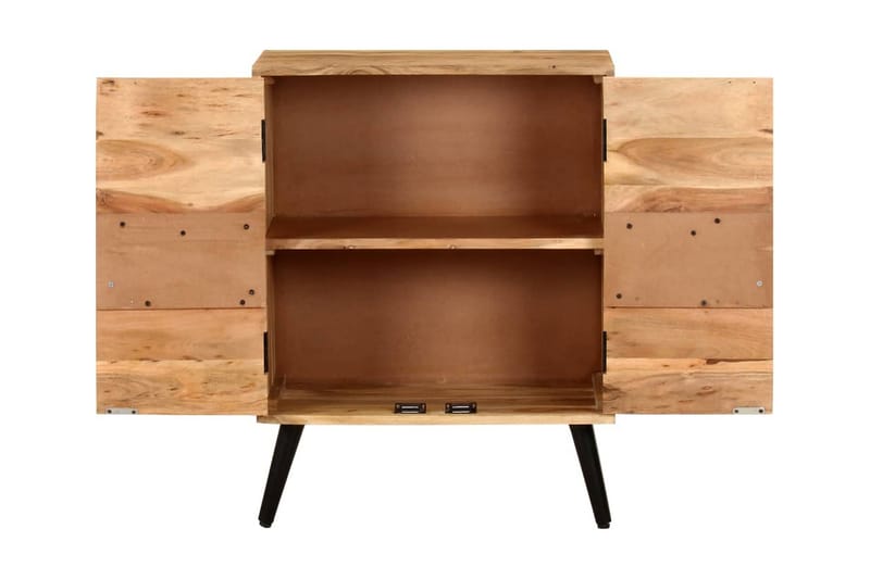 skænk 57x34x75 cm massivt akacietræ - Opbevaring - Opbevaringsmøbler - Skænke & sideboards