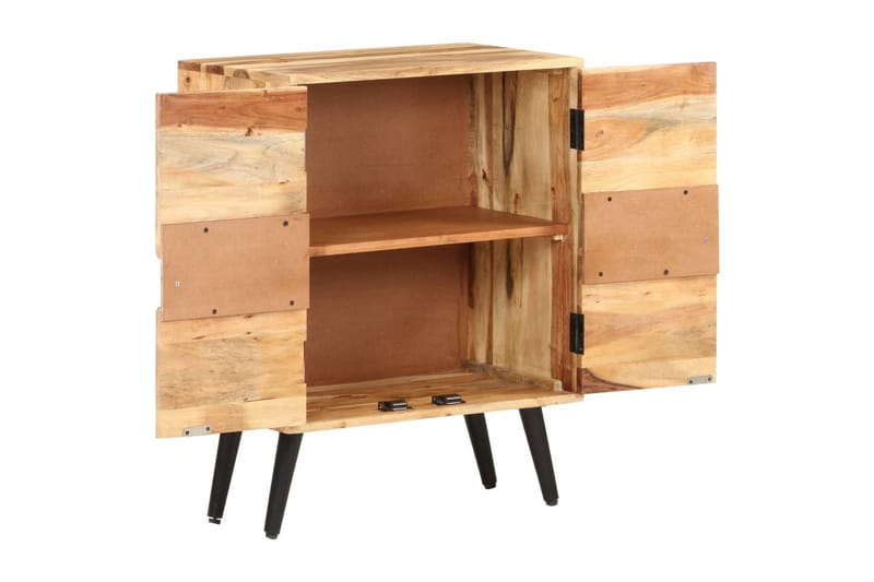 skænk 57x34x75 cm massivt akacietræ - Opbevaring - Opbevaringsmøbler - Skænke & sideboards
