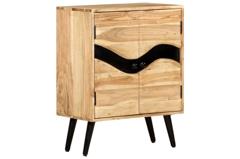 skænk 57x34x75 cm massivt akacietræ - Opbevaring - Opbevaringsmøbler - Skænke & sideboards
