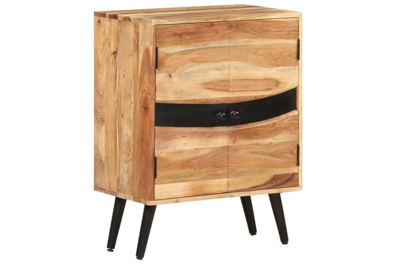 skænk 57x34x75 cm massivt akacietræ - Opbevaring - Opbevaringsmøbler - Skænke & sideboards