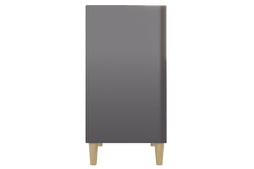 skænk 57x35x70 cm spånplade grå højglans - Grå - Opbevaring - Opbevaringsmøbler - Skænke & sideboards