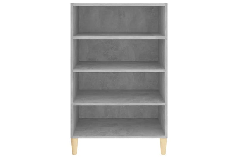skænk 57x35x90 cm spånplade betongrå - Grå - Opbevaring - Opbevaringsmøbler - Skænke & sideboards