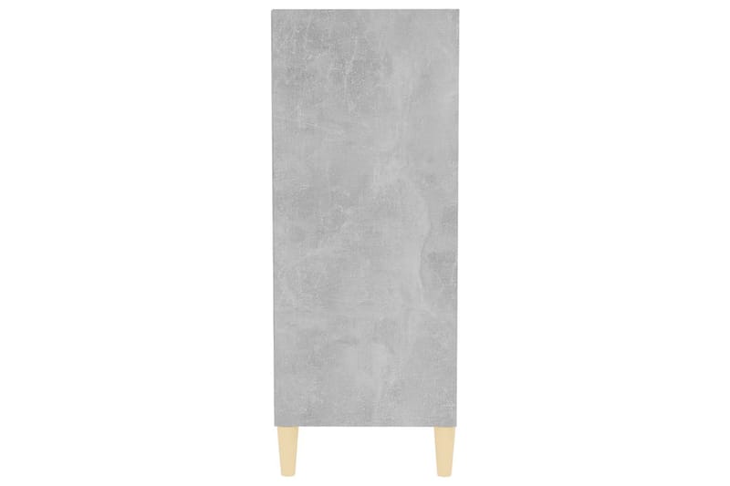 skænk 57x35x90 cm spånplade betongrå - Grå - Opbevaring - Opbevaringsmøbler - Skænke & sideboards