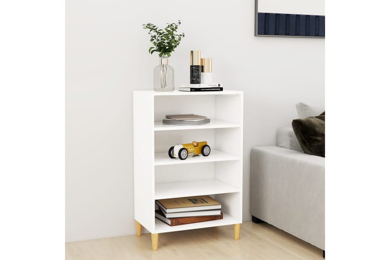 skænk 57x35x90 cm spånplade hvid - Hvid - Opbevaring - Opbevaringsmøbler - Skænke & sideboards