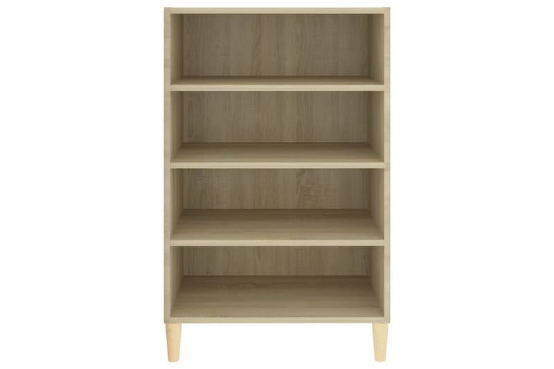 skænk 57x35x90 cm spånplade sonoma-eg - Brun - Opbevaring - Opbevaringsmøbler - Skænke & sideboards