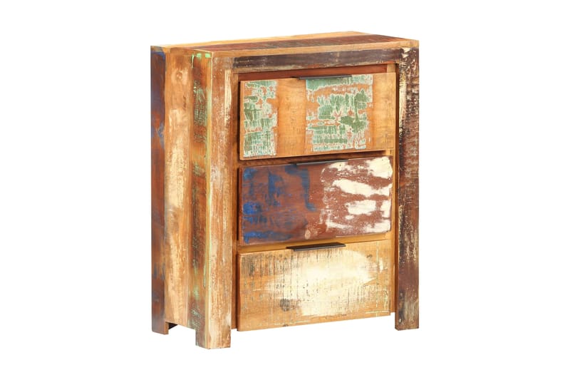 Skænk 59X33X75 cm Massivt Genbrugstræ - Flerfarvet - Opbevaring - Opbevaringsmøbler - Skænke & sideboards