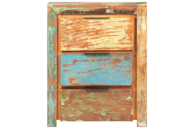 Skænk 59X33X75 cm Massivt Genbrugstræ - Flerfarvet - Opbevaring - Opbevaringsmøbler - Skænke & sideboards