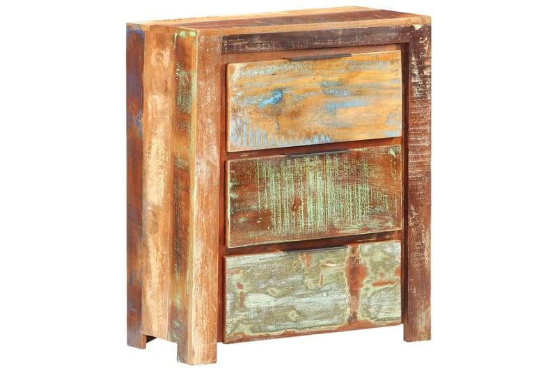 Skænk 59X33X75 cm Massivt Genbrugstræ - Flerfarvet - Opbevaring - Opbevaringsmøbler - Skænke & sideboards