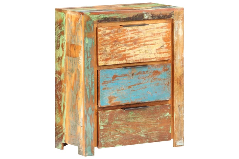 Skænk 59X33X75 cm Massivt Genbrugstræ - Flerfarvet - Opbevaring - Opbevaringsmøbler - Skænke & sideboards