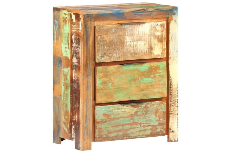 Skænk 59X33X75 cm Massivt Genbrugstræ - Flerfarvet - Opbevaring - Opbevaringsmøbler - Skænke & sideboards