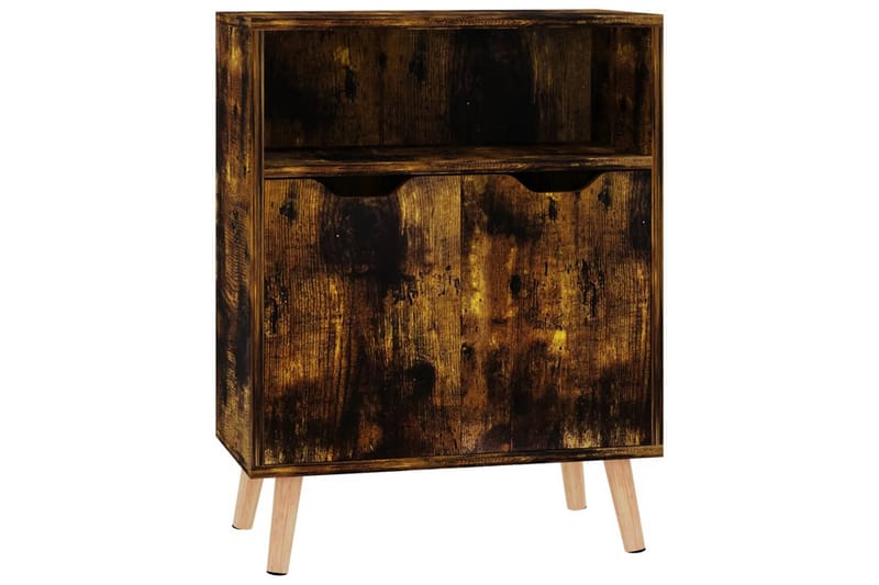 skænk 60x30x72 cm spånplade røget eg - Brun - Skænke & sideboards